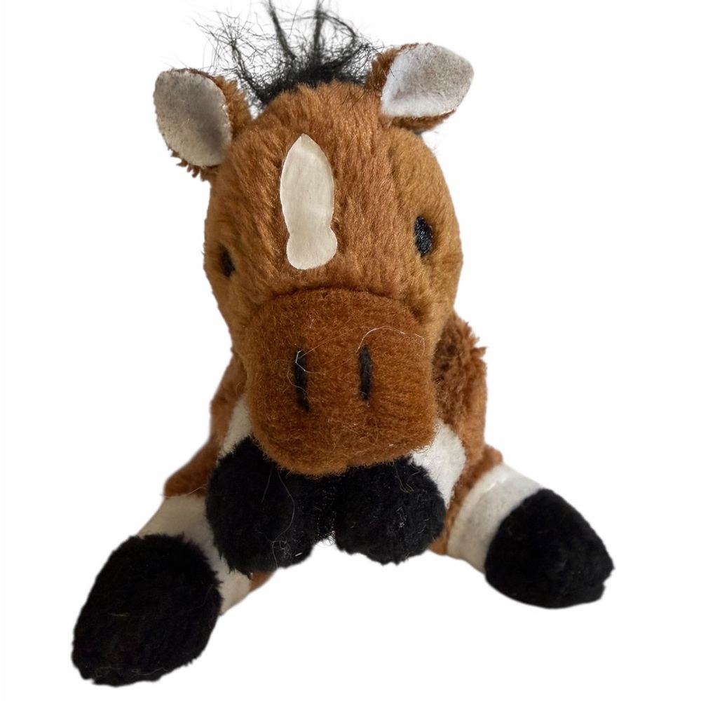 Retired Mini Whimzy Pets Series Plush Horse